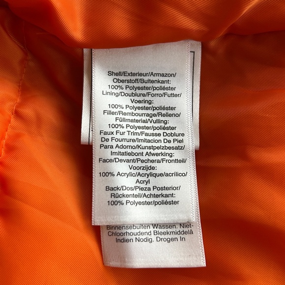 DKNY Anorak Parka Jacket Size Small - Picture 12 of 16